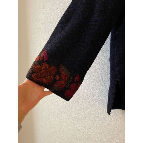 Cold water creek‎ hand loomed alpaca jacket - Picture 3 of 6